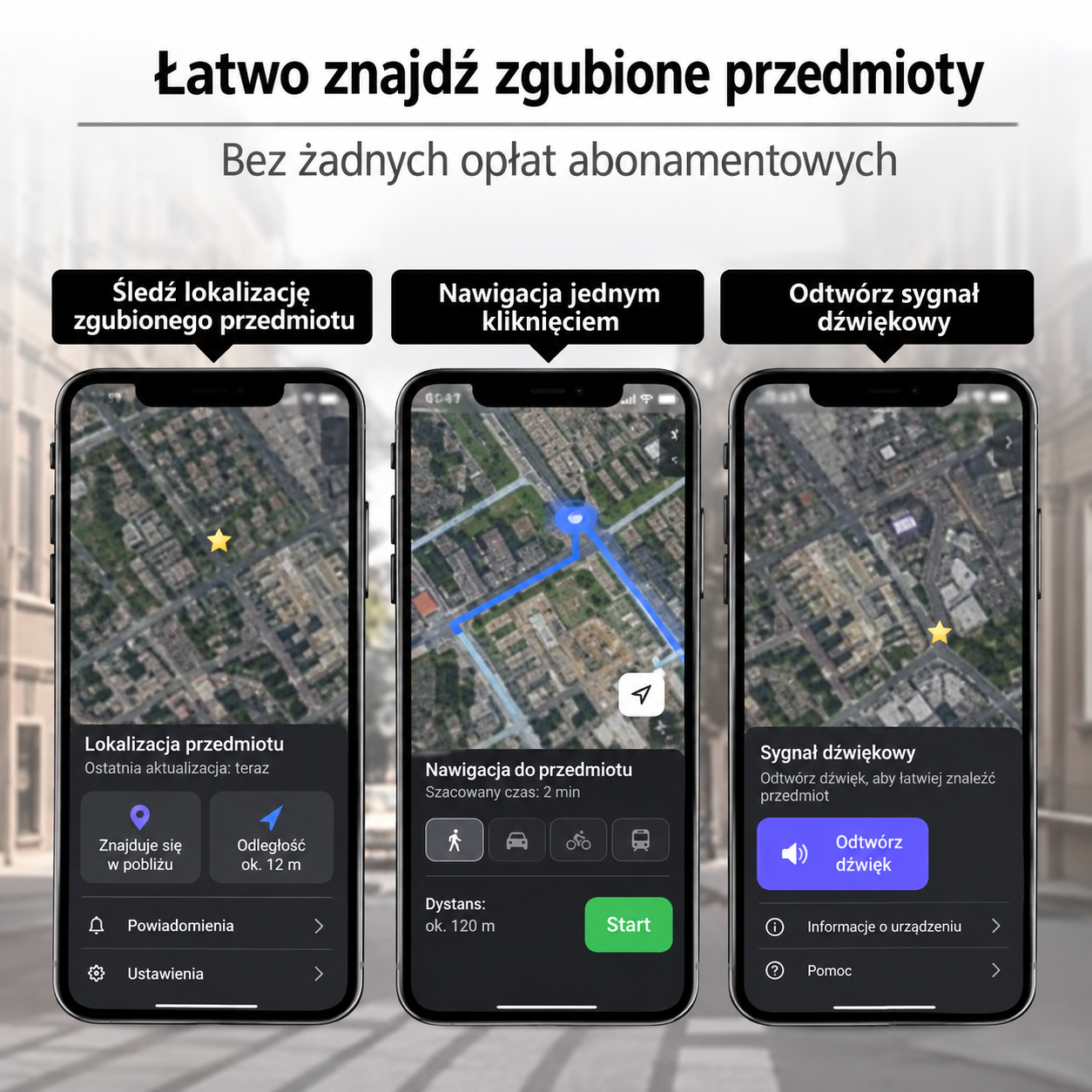 Lokalizator do Portfela iPhone i Android